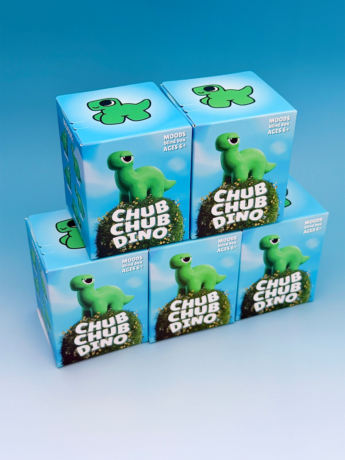 Chub Chub Dino Blind Collection Box (includes one of each figure)