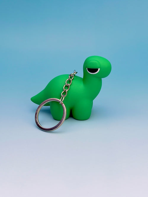 Chub Chub Dino Bored Keychain